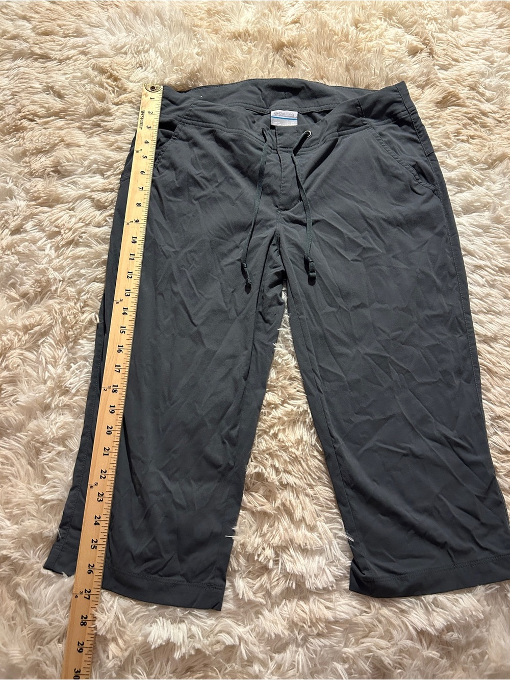 Black Performance Drawstring Pants - Picture 3 of 12